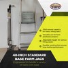 Timber Tuff Field Tuff 48 Inch Multifunctional Standard Base Farm Jack Tool with 7000 Pound Weight Capacity for Home and Farm Use, Black - 2 of 4