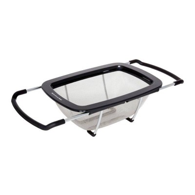 KitchenAid Expandable Colander: Over the Sink Stainless Steel Strainer, Dishwasher-Safe, 24 Cup Capacity - Thumbnail 5