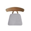 GDFStudio Sunapee Mid Century Modern Fabric Upholstered Wood 25 Inch Counter Stools (Set of 2) - 4 of 4
