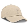 NCAA Tennessee Volunteers Unstructured Khaki Tonal Cotton Hat - 3 of 4
