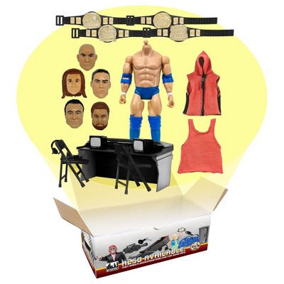 Create Your Own Talking Wrestling Action Figure Kit for WWE & AEW Action Figures
