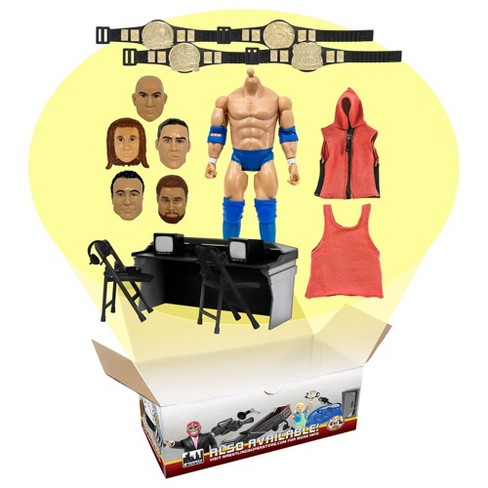 Create Your Own Talking Wrestling Action Figure Kit for WWE AEW Action Figures