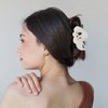 Unique Bargains Halloween Claw Clip Orange Black 1 Pc - 2 of 4
