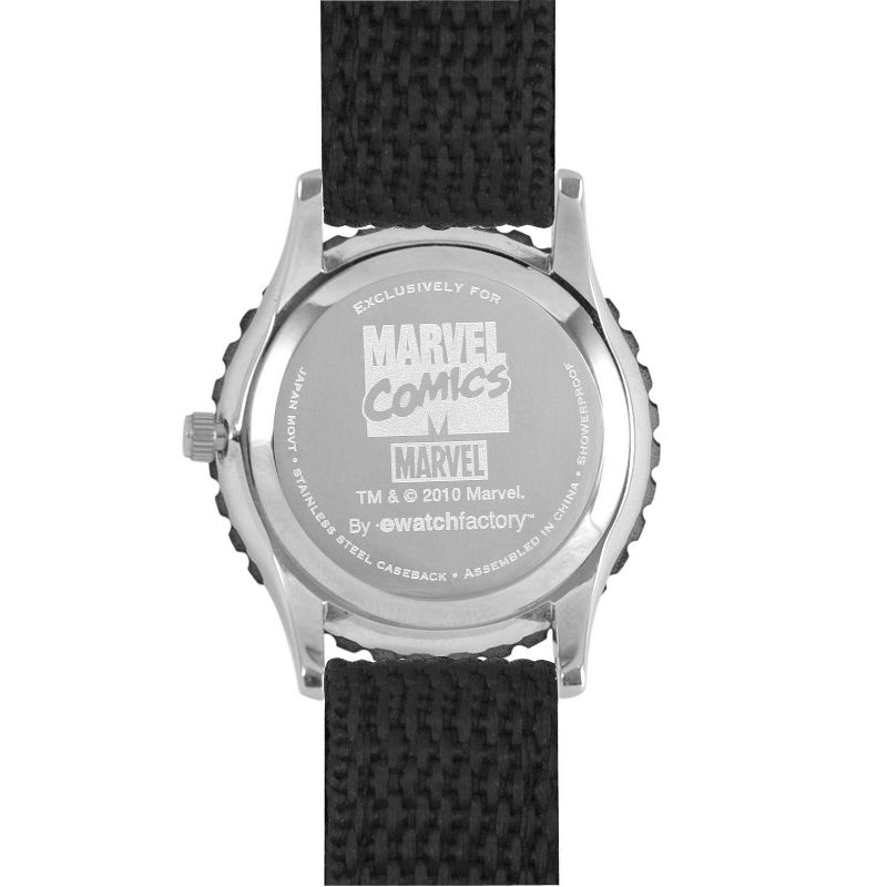 Boys' Marvel Spider-Man Watch - Black, 4 of 6