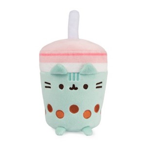 GUND 6" Pusheen Boba Tea Sip Animal Figure - 1 of 4