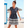 Women's V-Neck Patterned Dress - LASCANA - 3 of 4