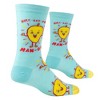 Crazy Socks, Women's, Food, Breakfast Coffee Ice Cream, Crew Socks, Novelty Cute - 3 of 4
