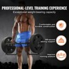 VEVOR  Trap Bar, 500 LBS  Hex Barbell Trap Bar, 55.7" Squat Deadlift Barbell, 25mm Diameter Weight Lifting Strength Training Shrug Bar with Handle - 3 of 4