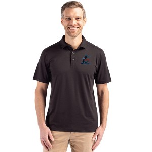 Miami Marlins Cutter & Buck Coastline Epic Comfort Recycled Mens Polo - 1 of 1