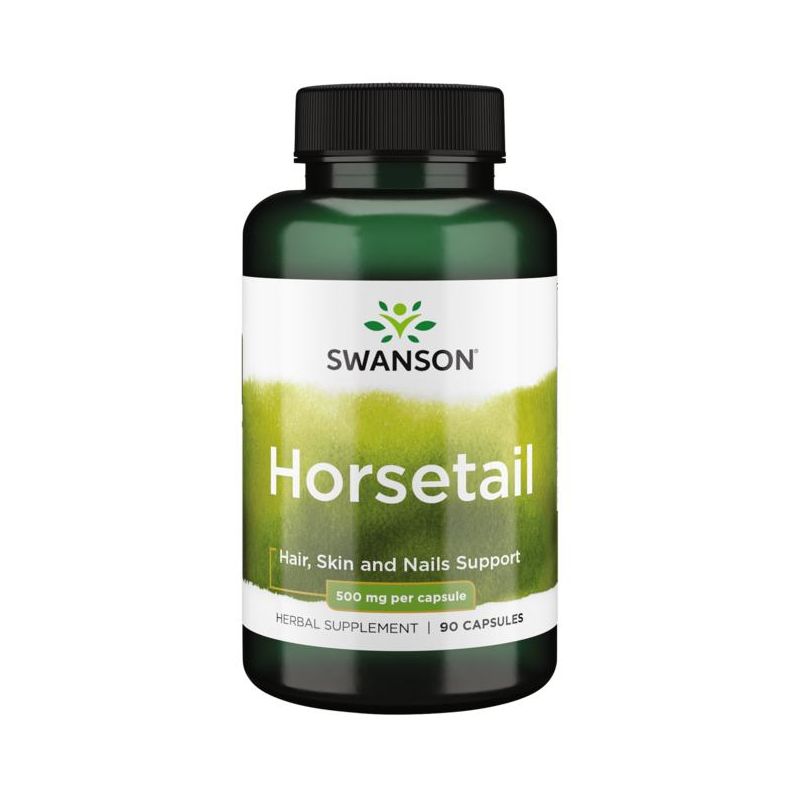 Swanson Herbal Supplements Horsetail 500 mg 90 Caps, 1 of 3