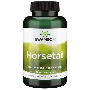 Swanson Herbal Supplements Horsetail 500 mg 90 Caps