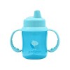 Green Sprouts Non-spill Sippy Cup Aqua 6-12 Months - 1 Ct : Target