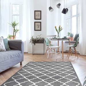 Sussexhome Beatrice Collection Indoor Extra Soft Area Rug - 1 of 4