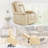 PU Leather Power Lift Recliner Chair, Adjustable Furniture for Back, Legs w/ 3 Positions, Side Pocket ( 22" Seat Width+Cup Holders) - 4 of 4