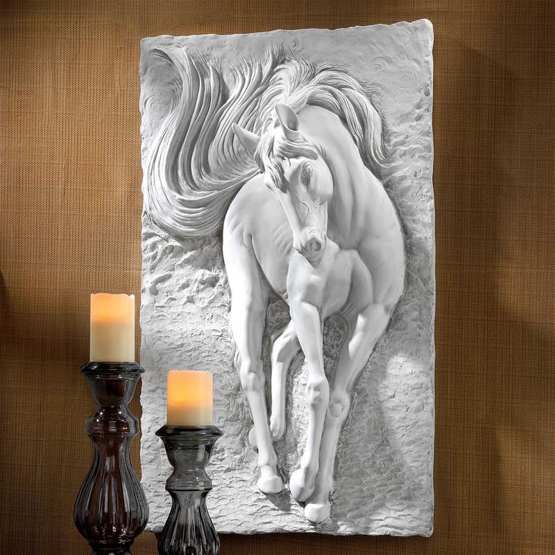 Design Toscano Equine Grandeur Horse Wall Sculpture, 1 of 6