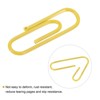 Unique Bargains Small Size Metal Prevent Tearing Pages Home Office Paper Clip 600 Pcs - 4 of 4