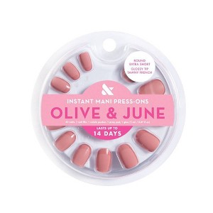 Olive & June Press-On Fake Nails - 42ct - 1 of 4