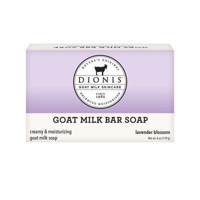 Dionis Goat Milk Lavender Blossom Scent Soap Bar 6 oz 1 pk