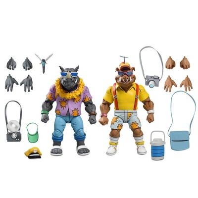 Neca Teenage Mutant Ninja Turtles Cartoon Vacation Bebop And Rocksteady 7