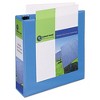 Avery Heavy-Duty Non Stick View Binder with DuraHinge and Slant Rings, 3 Rings, 3" Capacity, 11 x 8.5, Light Blue, (5601) - 4 of 4