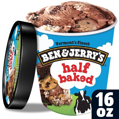 Ben & Jerry's Ice Cream Half Baked - 16oz