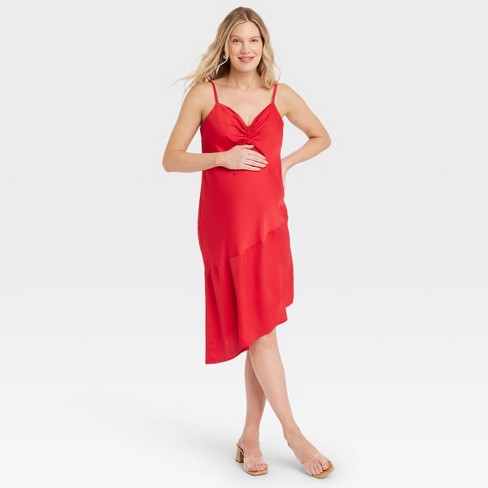 Slip Maternity Dress - Isabel Maternity By Ingrid & Isabel™ Red Xl