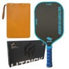 Aukfa Thermoformed Pickleball Paddle – Gold Titanium Wire Texture, 16mm PP Honeycomb Core, Fabric Surface,Multicolor - 3 of 4