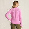 Lands' End Women's Cotton Pointelle Turtleneck Sweater - 2 of 4