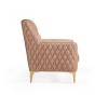 Luna Modern Style Chair in Copper same asG150109225 (B is NJ inventory, G is CA inventory,) - 4 of 4