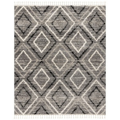 Gertmenian Rafe Hurley Modern Geometric Microfiber Polyester Indoor Area Rug