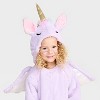 Toddler Unicorn Halloween Costume Jumpsuit - Hyde and EEK! Boutique™ Purple - 3 of 3