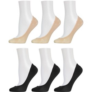 Memoi No-Show Microfiber Shoe Liners - 1 of 2