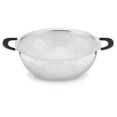 Cuisinart 5-Quart Stainless Steel Mesh Colander with Soft-Grip Handles