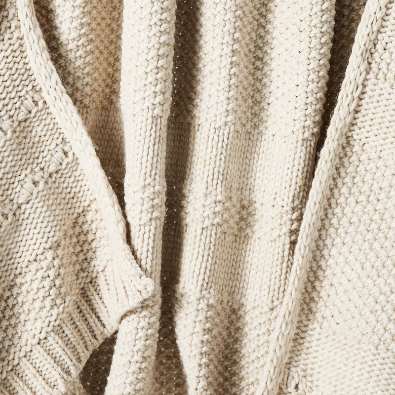 Bobble Striped Knit Throw Blanket - Threshold™ designed with Studio McGee, 4 of 5