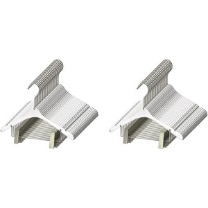 YBM Home Quality Acrylic Clear Hangers with Clips Kids Size, Pack of 50 - 1 of 4