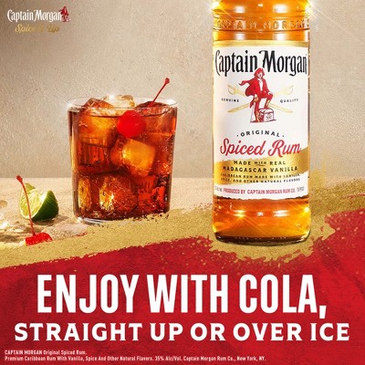 Captain Morgan Spiced Rum - 50ml Plastic Bottle