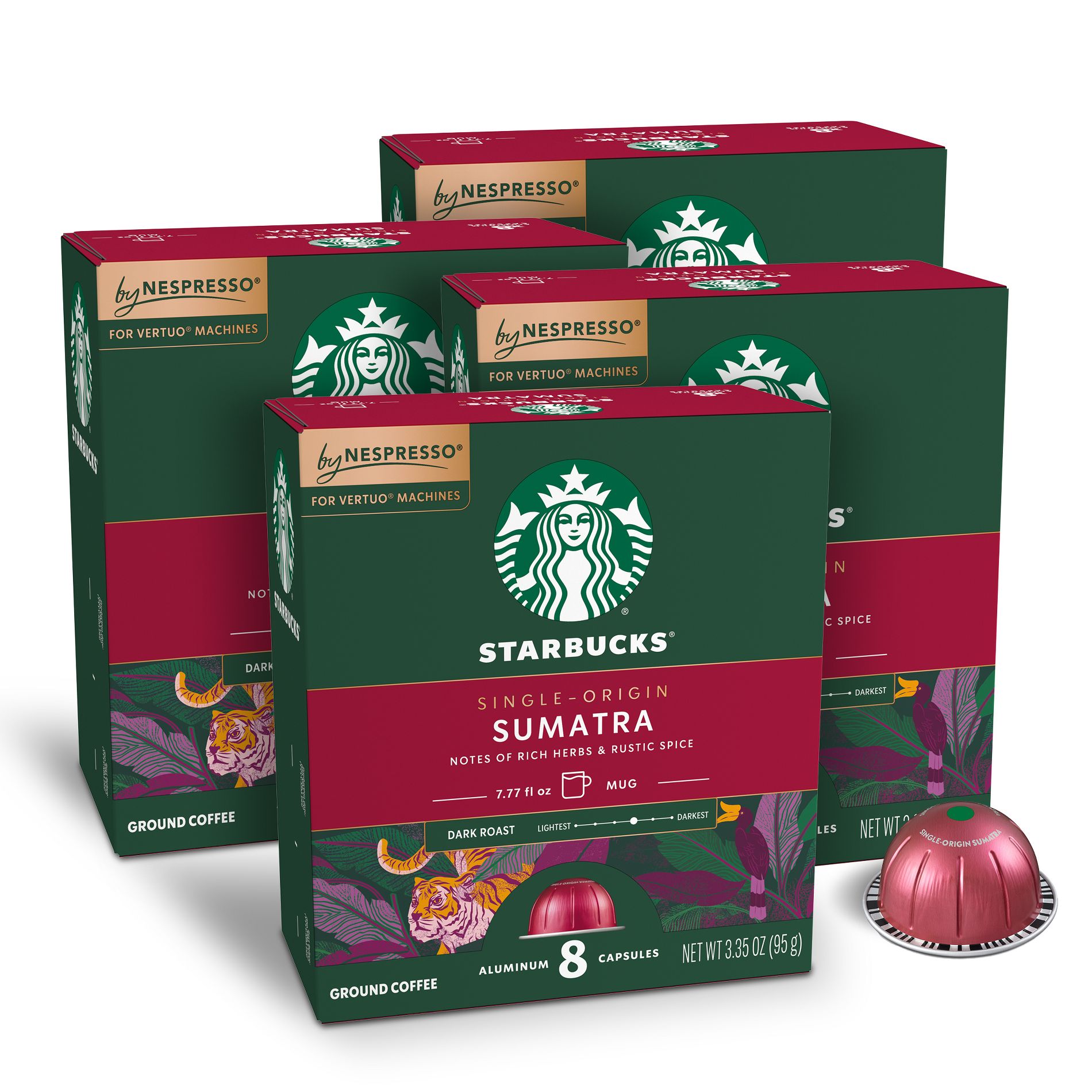 Starbucks by Nespresso Vertuo Line Single-Origin Sumatra