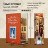 DIY 3D Book Nook Kit Travel in Venice 127pcs - 2 of 4