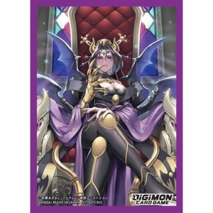 Bandai Digimon Card Game Official Sleeves - Digimon Lilithmon Card Sleeves 2024 (60-Pack) - 1 of 2