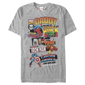 Men's Marvel Ultimate Dad Compilation T-Shirt - 1 of 4