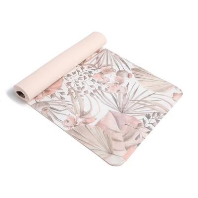 Yoga Mat - Powder pink/dark brown - Ladies