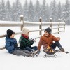 Canada Weather Gear Boys 3-Pack Beanie - Winter Knit Rib Cuff Beanie Hats – Warm Kids Beanies for Cold Weather - 4 of 4