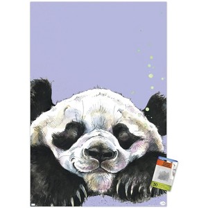 Trends International Snowtap - Panda Photobomb Unframed Wall Poster Prints - 1 of 4