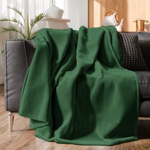 Ultra Soft 300gsm Fleece Blanket - CGK Linens - 1 of 4