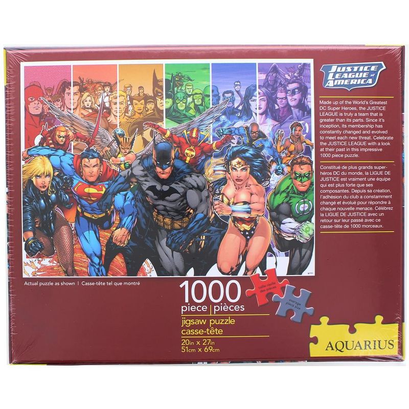 Aquarius Puzzles DC Comics Justice League 1000 Piece Jigsaw Puzzle, 3 of 7