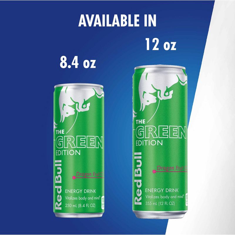 Red Bull Green Edition Energy Drink - 4pk/8.4 fl oz Cans, 5 of 9