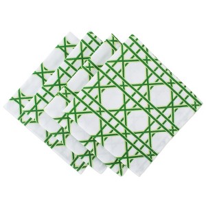 Design Imports Caning Napkin (Set Of 4) - 1 of 4