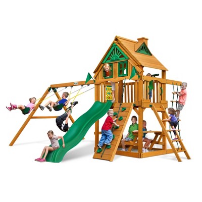 little tikes treehouse swing set target