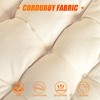 Suchtale Heated Seat Cushion, 3 Heat Levels & Timer, USB Portable Corduroy Chair Pad for Office & Home - 3 of 4