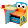 Delta Children Sesame Street Chair Desk with Storage - 2 of 2